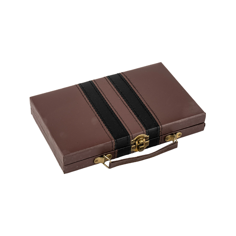 28 Tiles Standard Double Six Dominoes with Black Leather Case