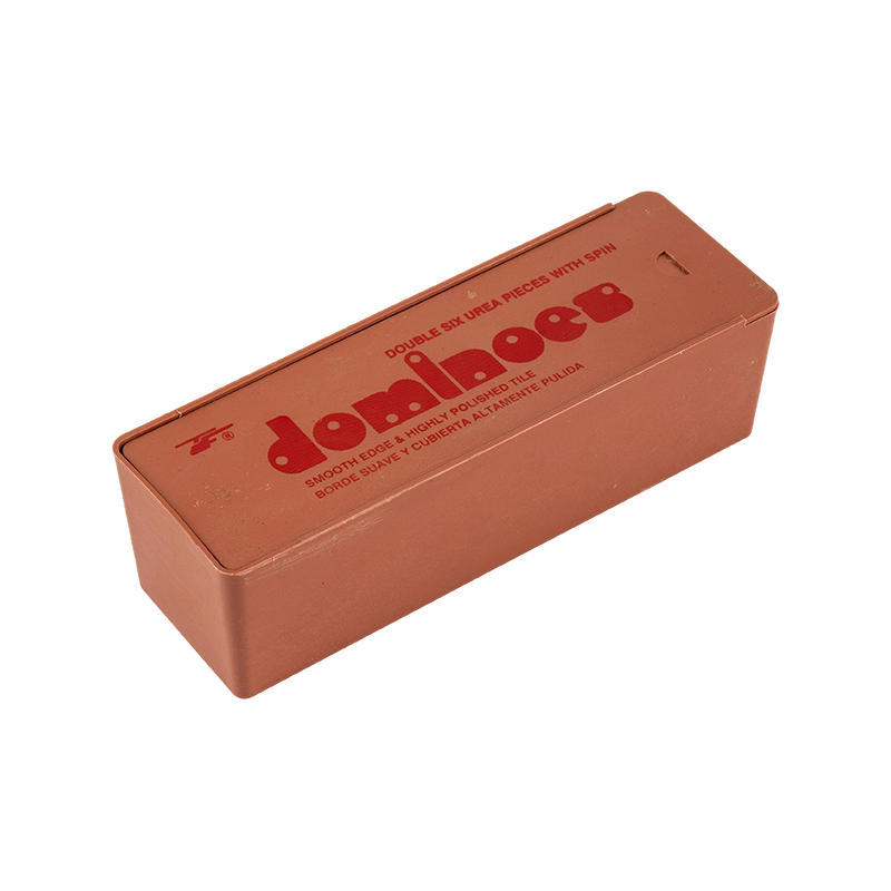 Portable Plastic Double Six Dominoes