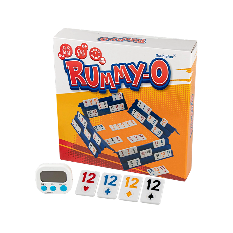 2-4 Players Poker Rummy with Color Box