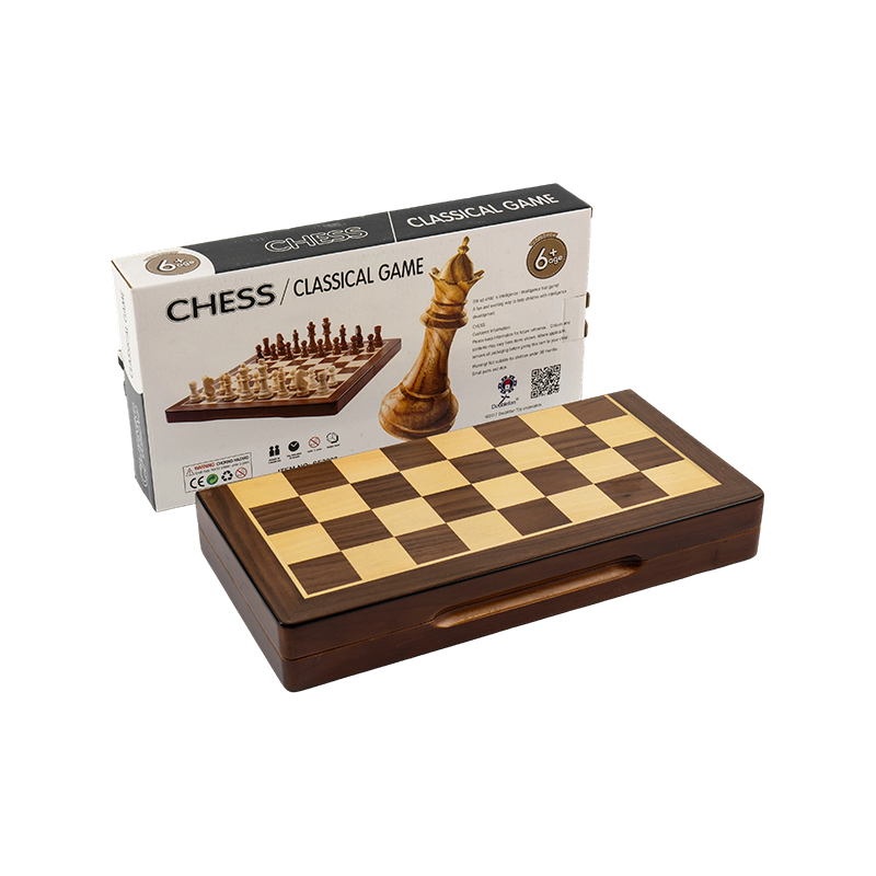 Folding Wooden Chess Set