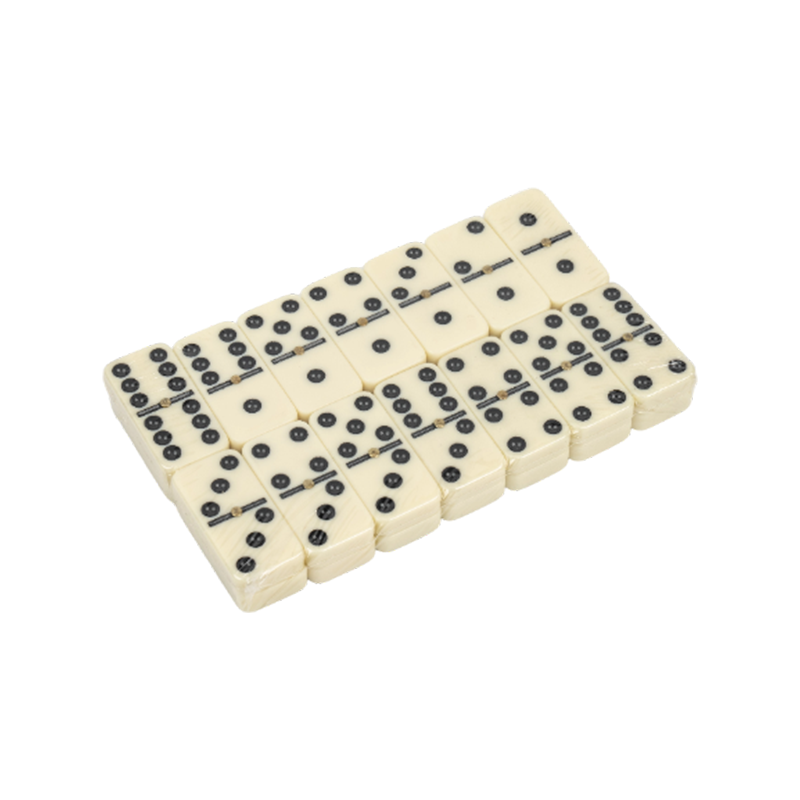 Acrylic Plastic Dot Dominos Table Games Set
