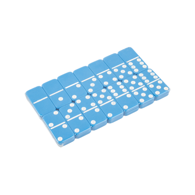 Blue Dominoes Tiles Board Game for Kids & Adults